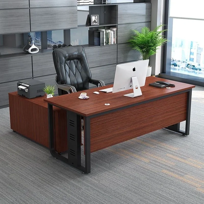 Office Tech Desk - l Moderner Büromöbel-Schreibtisch High-Tech-Chefschreibtische Boss L-förmiger