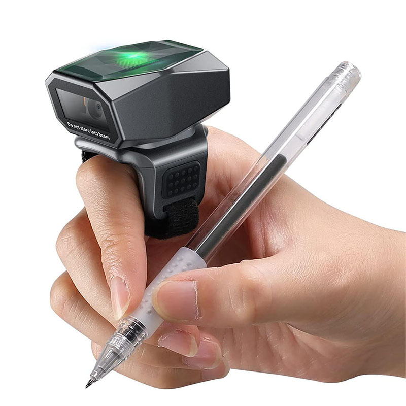 Barcode Scanner 2D - Eyoyo Ring Finger 2D Mini Pocket