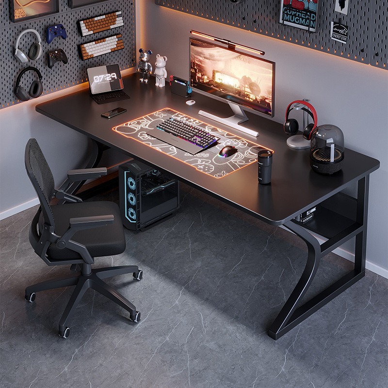 Office Tech Desk - Moderne Tech-Sense-Computertische Designer Minimalistischer Gaming-Schreibtisch im