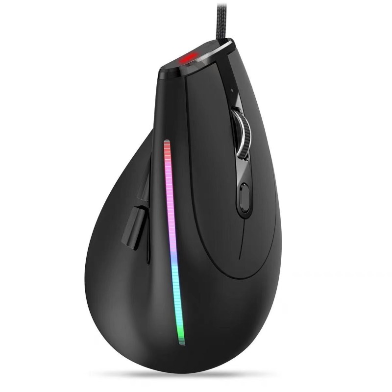 Ergonomic Mouse Vertical - Kabelgebundene Gaming-Maus, vertikaler Seitengriff, ergonomische Büromaus
