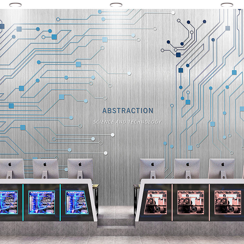 Office Technology Administration - Customized products 3D Industriellen stil metall
