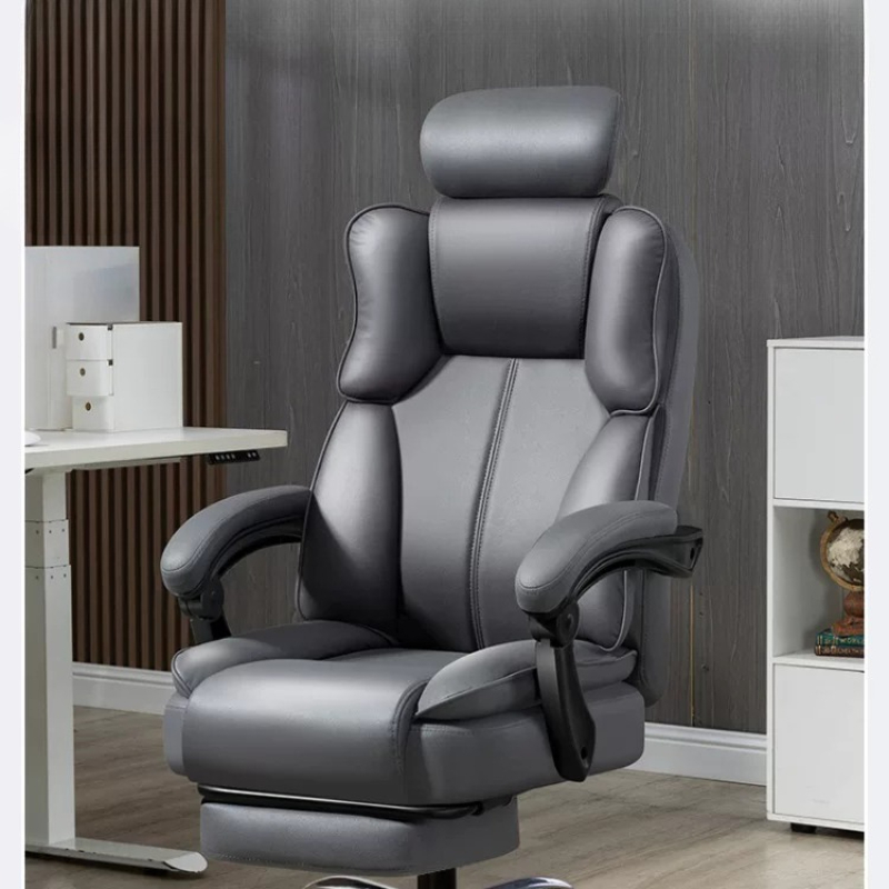 Office Tech Chair - F*-Solid Back Hochlehner Bürostuhl aus Mikrofaser-Kunstleder
