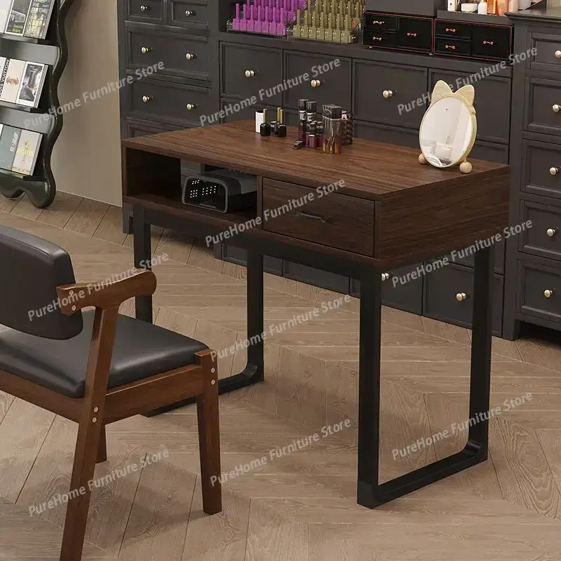 Office Tech Chair - Günstiger Schminktisch für Kosmetikstudios, Nageltechniker-Stühle, Maniküre-Station,