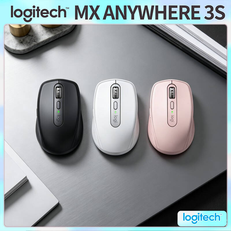 Office Tech And Space - Kabelloser MX Anywhere 3S - Darkfield