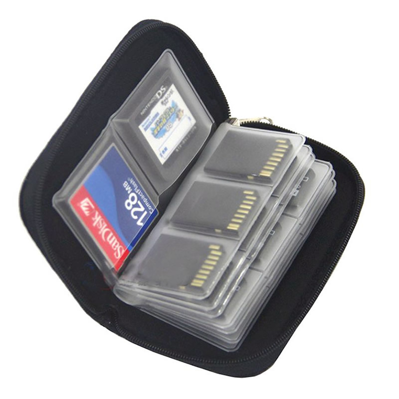 Document Holder Monitor - Aufbewahrungstasche für 22-in-1-Spiele, Speicherkarten, Tragetasche, Halter