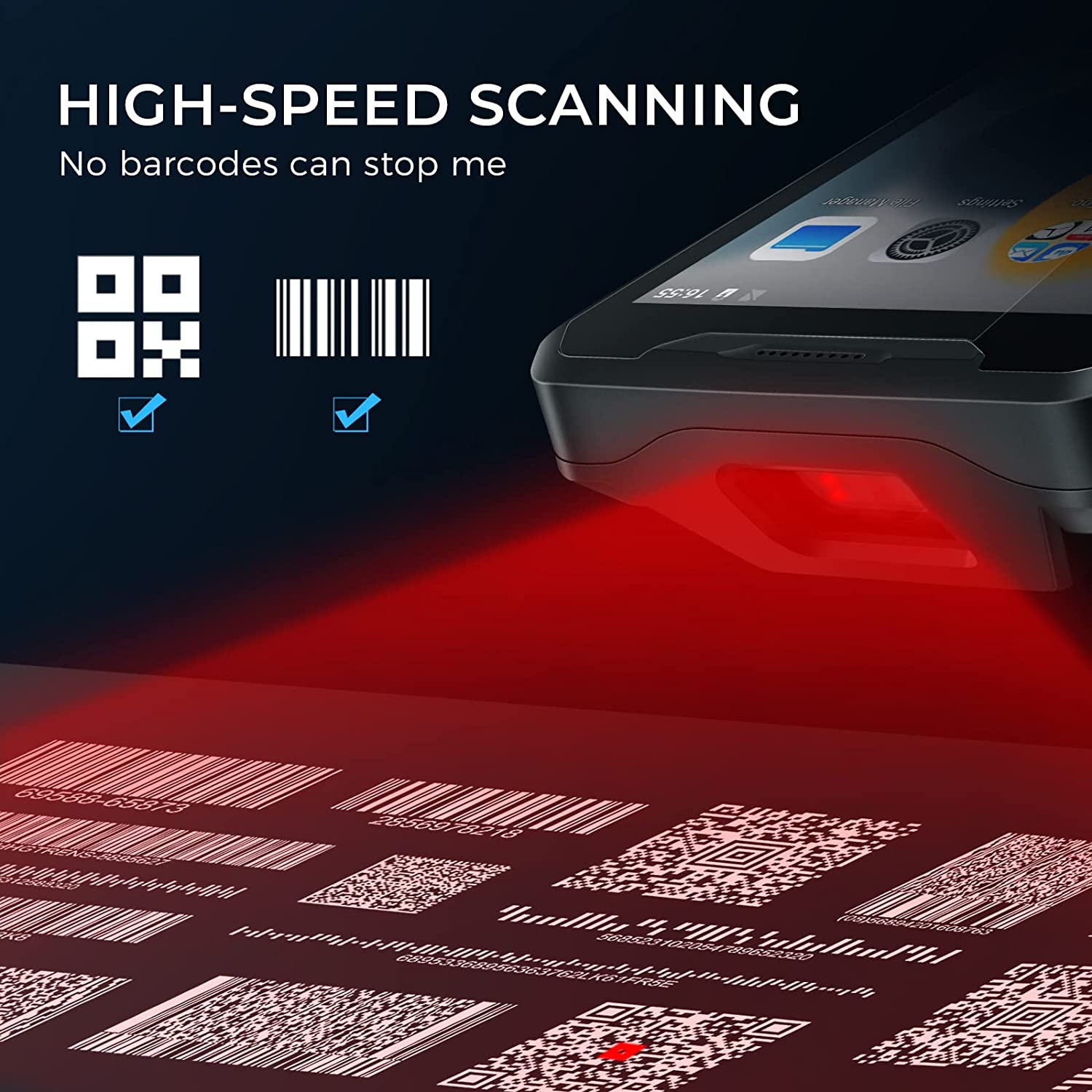 Android 9 4G Robustes Kabellos – Barcode Scanner 2D Bewertung und Preis
