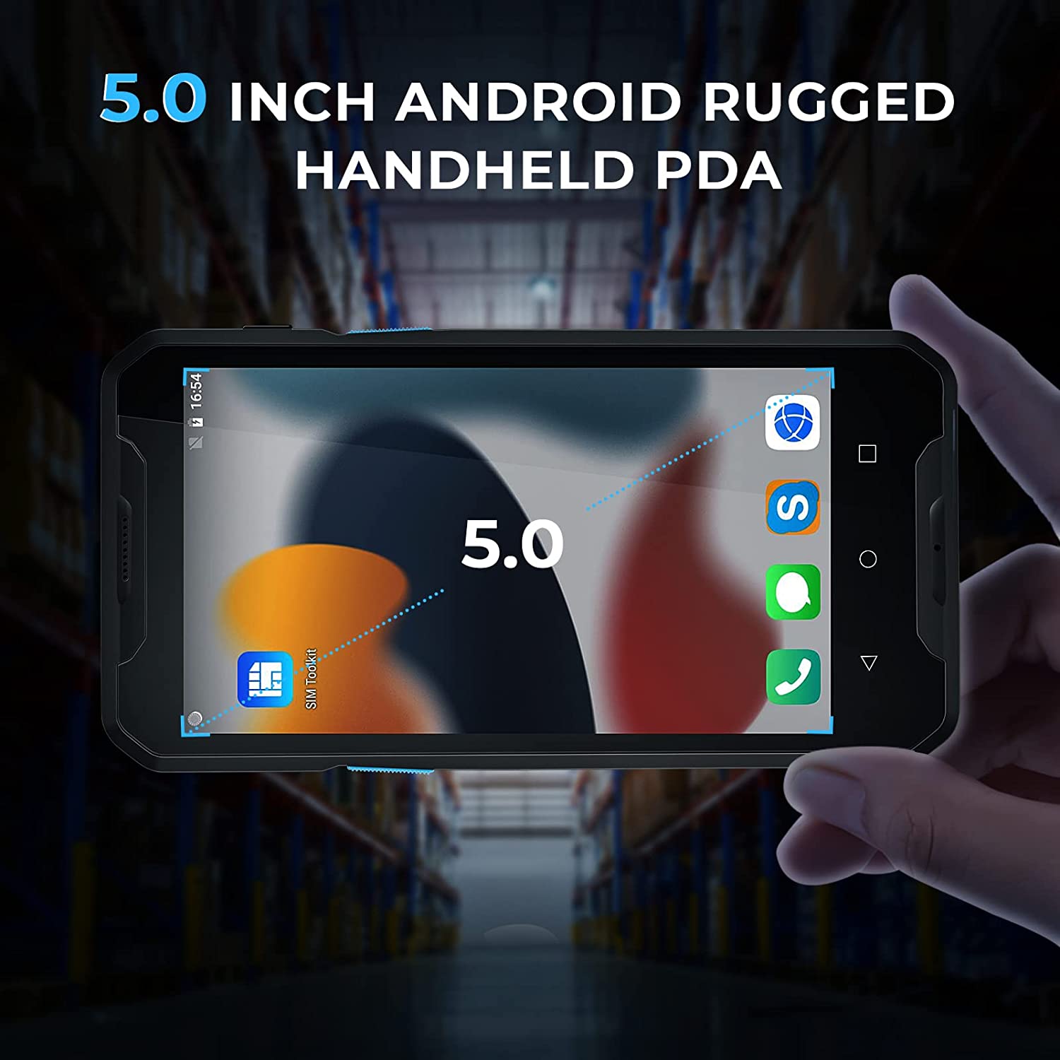 Android 9 4G Robustes Kabellos – Barcode Scanner 2D Bewertung und Preis