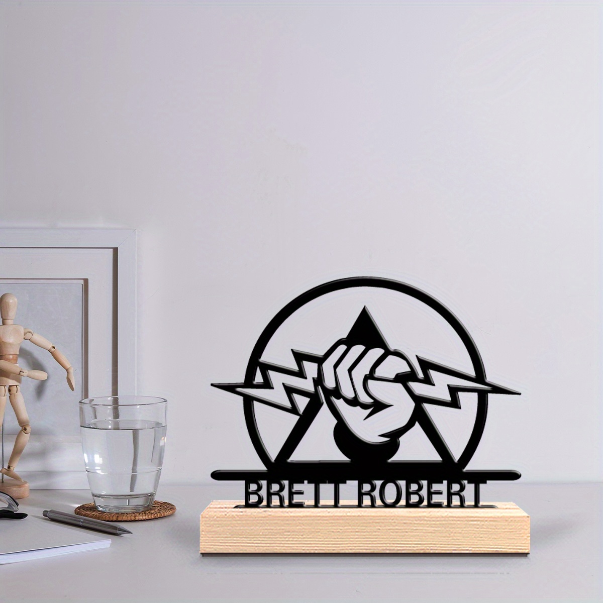 Personalisiertes graviertes Me – Office Tech Desk Bewertung und Preis