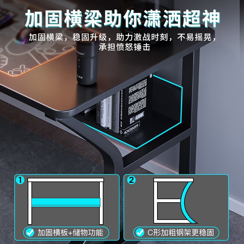 Moderne Tech-Sense-Computertis – Office Tech Desk Bewertung und Preis