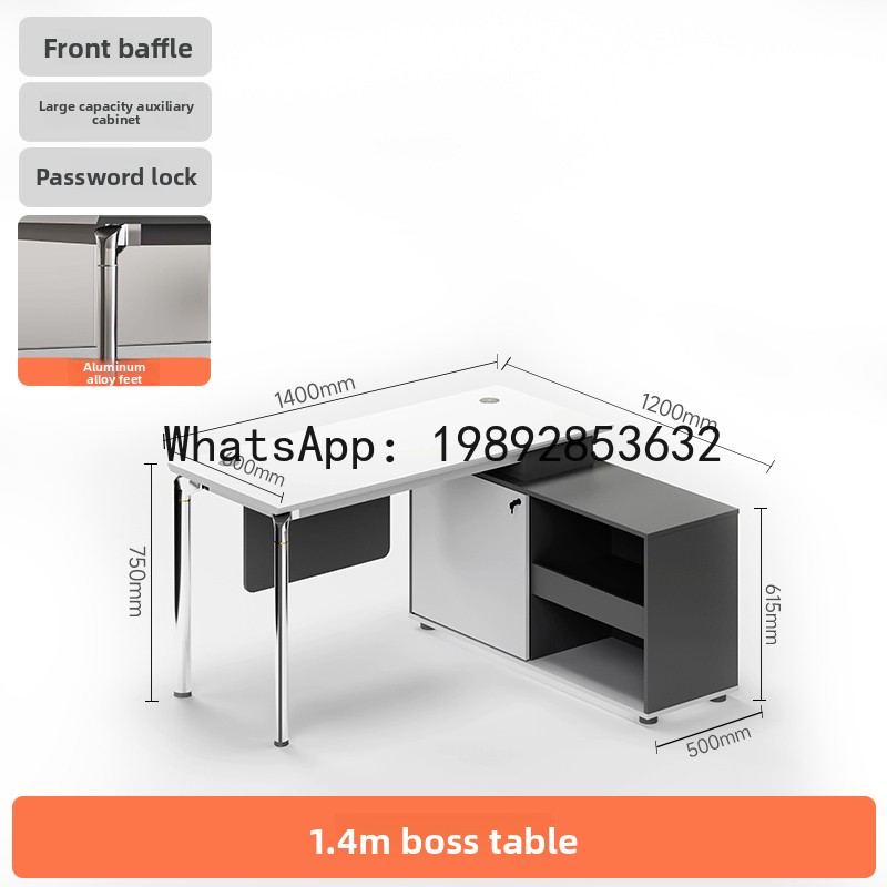 YFY Büroschreibtisch, schlicht – Office Tech Chair Bewertung und Preis