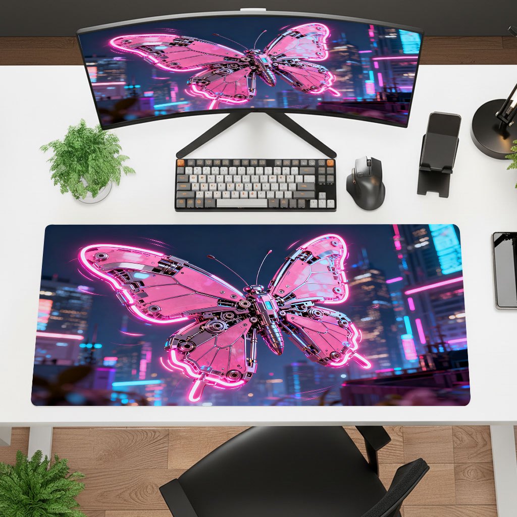 Brand Pink Tech Iron Art Mausp – Office Tech Desk Bewertung und Preis