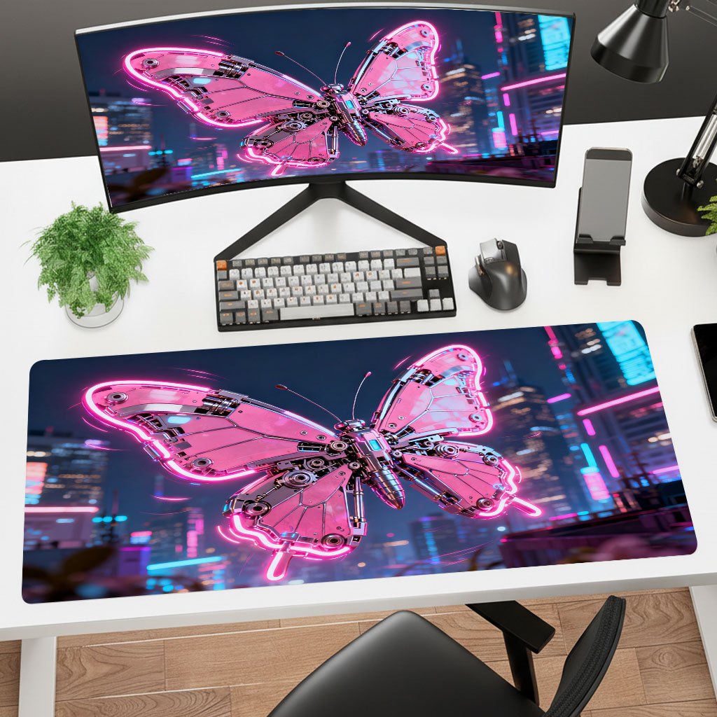 Brand Pink Tech Iron Art Mausp – Office Tech Desk Bewertung und Preis
