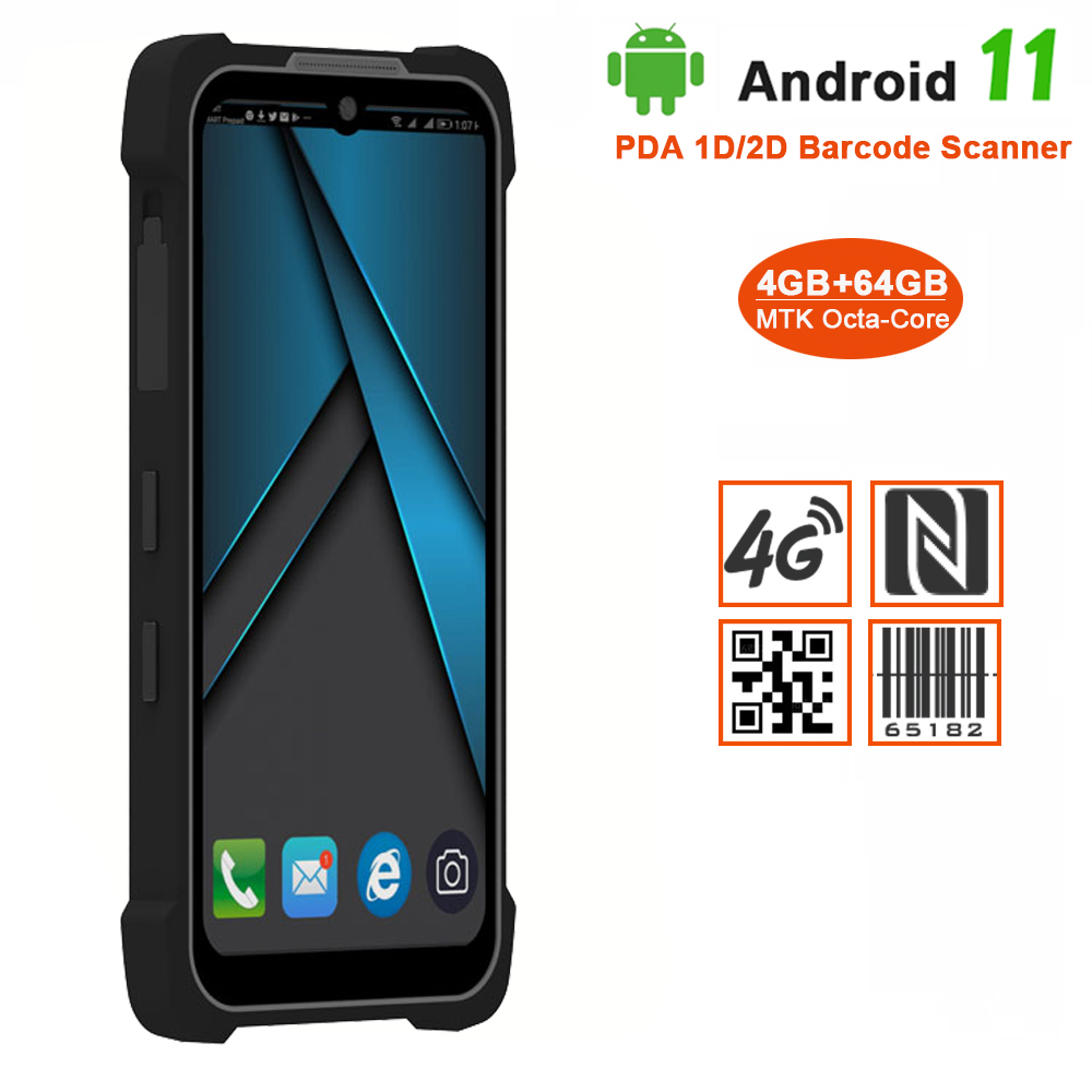 Robuster Android 11 PDA mit 4  – Barcode Scanner 2D Bewertung und Preis