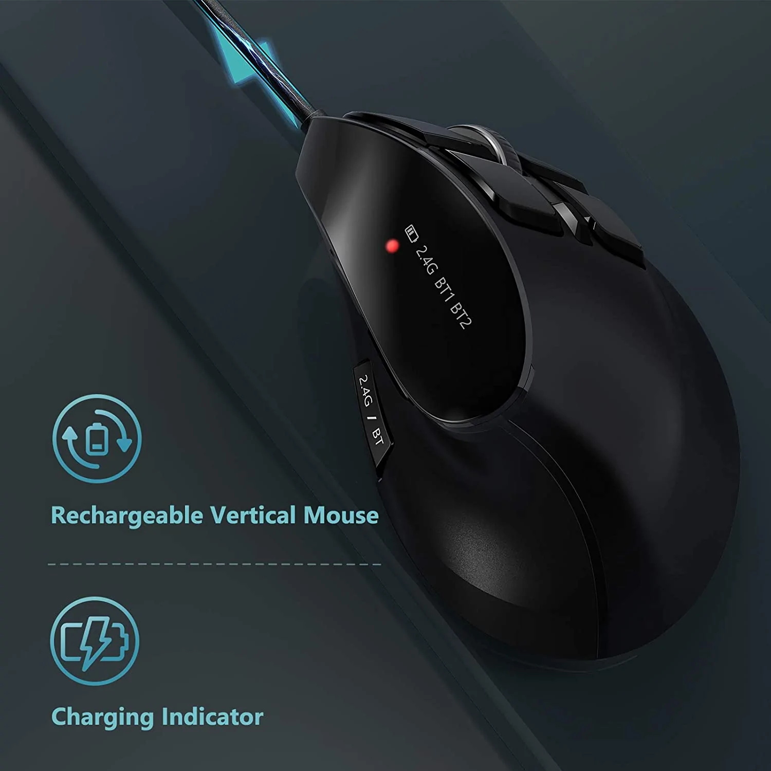 Seenda Vertikale kabellose Mau – Ergonomic Mouse Vertical Bewertung und Preis