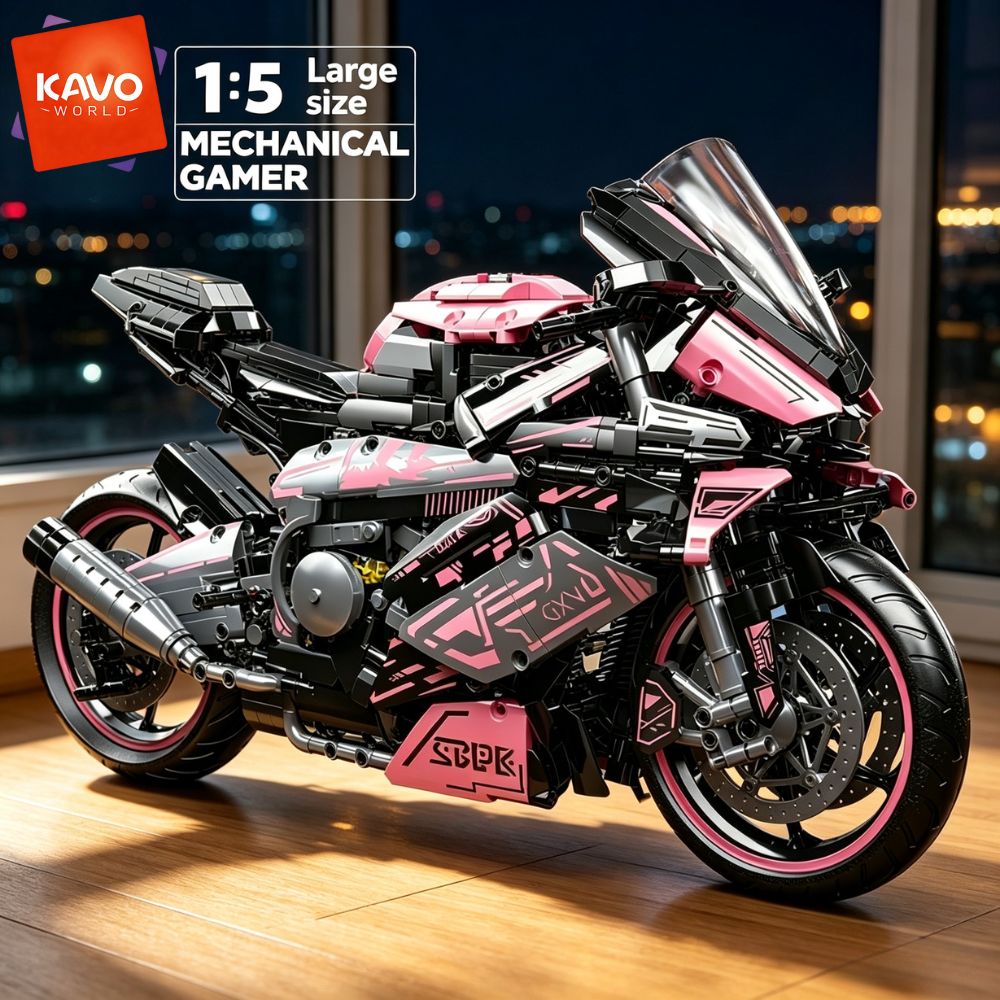 KAVOWORLD 1:5 Großes Motorrad- – Office Tech Certification Bewertung und Preis